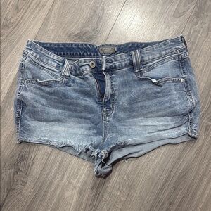 Women's Blue Denim Shorts